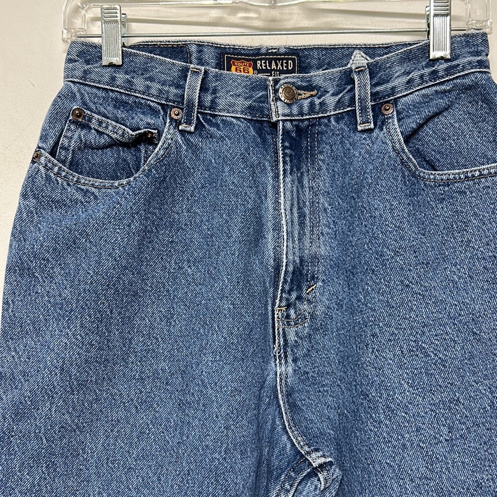 Vintage Route 66 High Waist Jeans